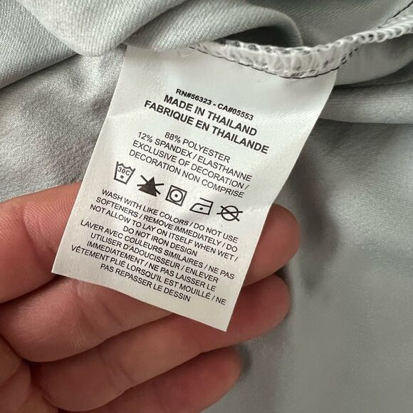 Nike Tour Dri-Fit Golf Polo Black Gray Printed - Picture 10 of 11